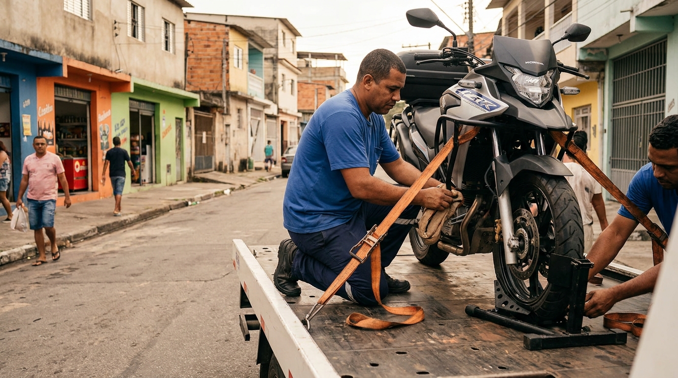 Guincho para Moto em Sorocaba‑SP