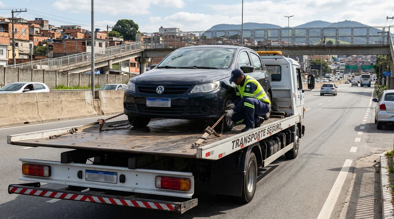 Logística para Veículos Parados em Sorocaba‑SP