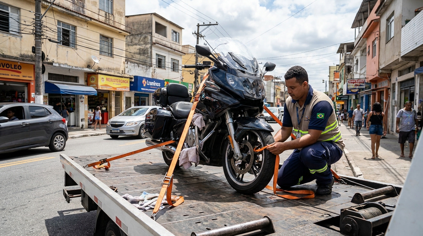 Remoção de Moto em Pane em Sorocaba‑SP